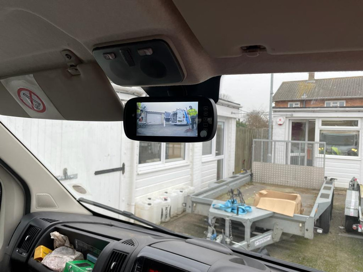 Leisure tracking fitted to a Motorhome in Chichester