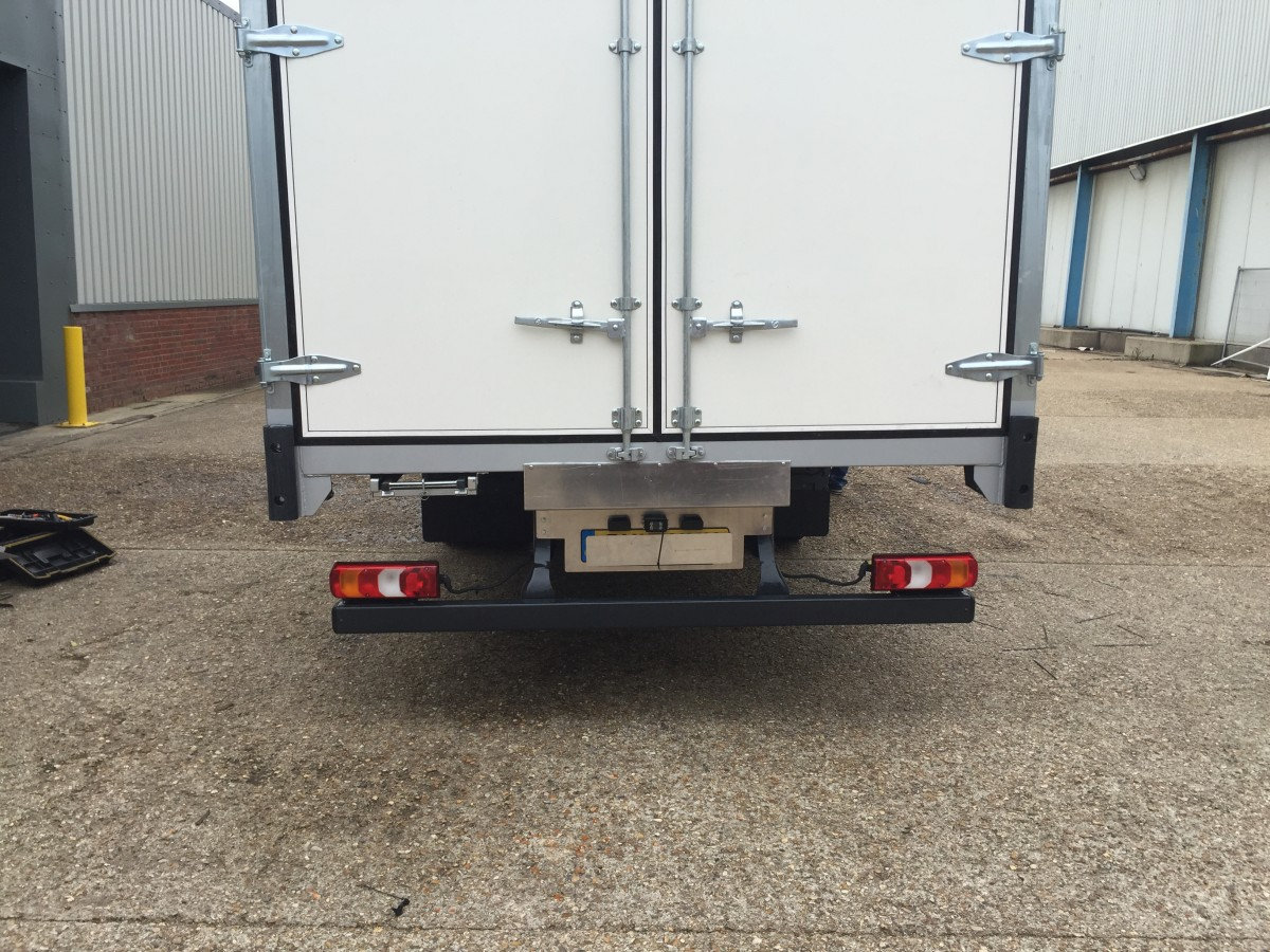 Reversing camera fitted to a DAF LF box truck in Reigate