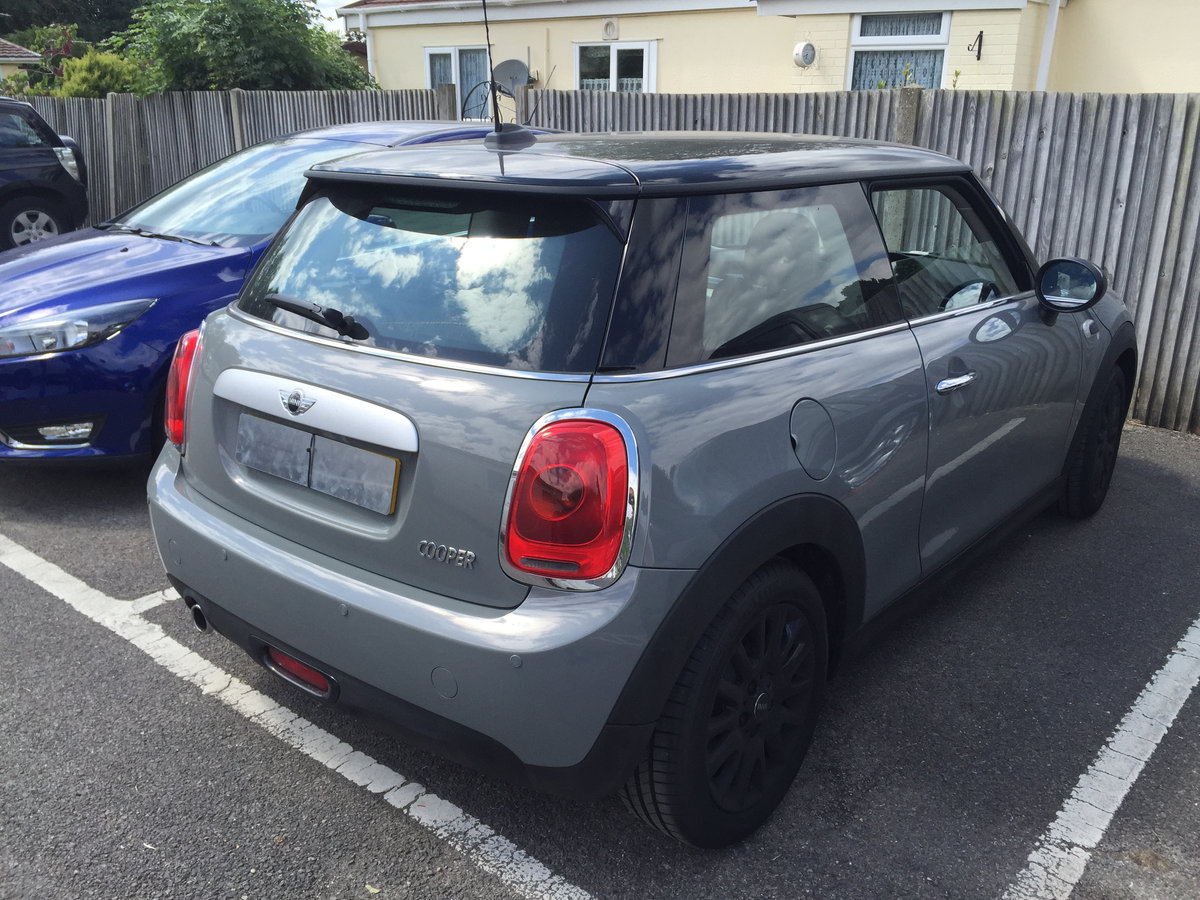 Parking sensors fitted to a MINI Cooper in Haywards Heath