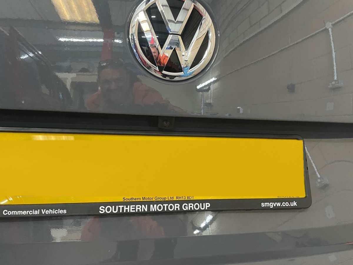 Reversing camera fitted to a VW T6.1 in Crawley